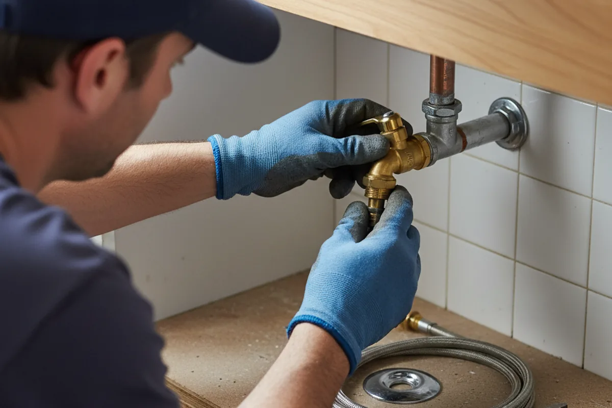 Shutoff valve and fitting work during Repiping in Kirkland